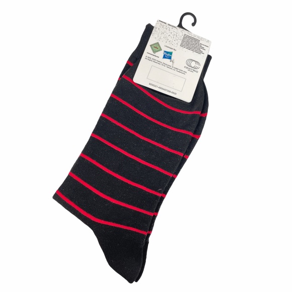 Monopoly Man Striped Present Socks, Black, Red - Picture 3 of 6
